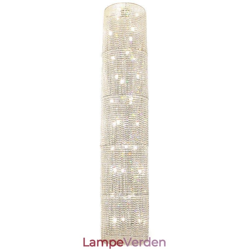 Luksus krystal lysekrone moderne dekoration loftslampe med 36 lys