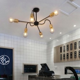 Moderne Creative Iron Pendant Light Spider Lysekrone