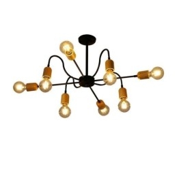 Moderne Creative Iron Pendant Light Spider Lysekrone