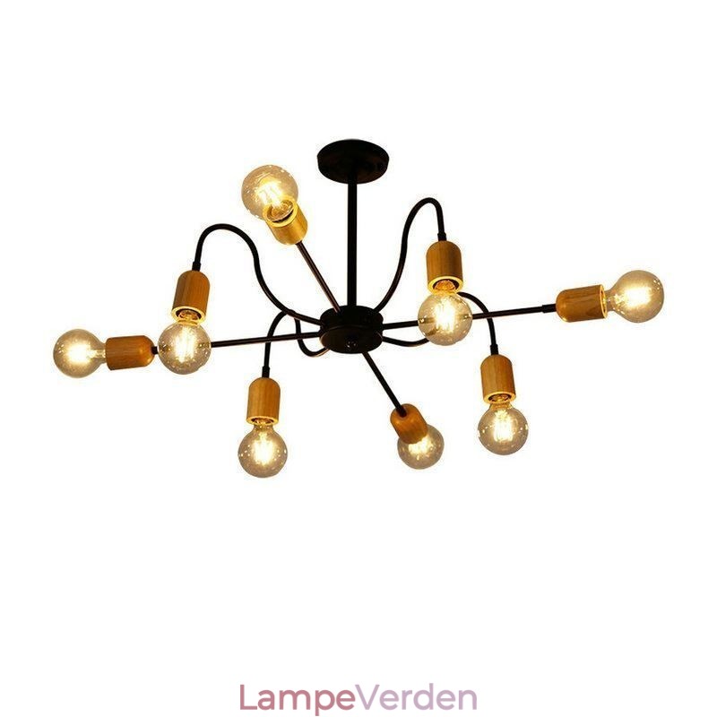 Moderne Creative Iron Pendant Light Spider Lysekrone