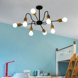 Moderne Creative Iron Pendant Light Spider Lysekrone