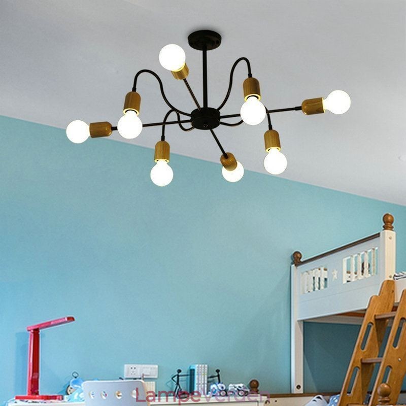 Moderne Creative Iron Pendant Light Spider Lysekrone
