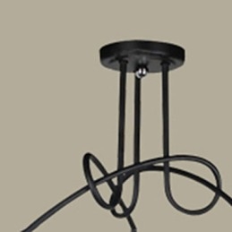 Pendellamper moderne moderne metal