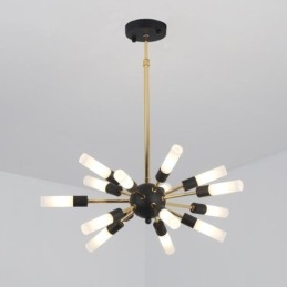 Nordic Pendel Light Creative Rund Lysekrone Lampe