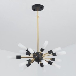 Nordic Pendel Light Creative Rund Lysekrone Lampe