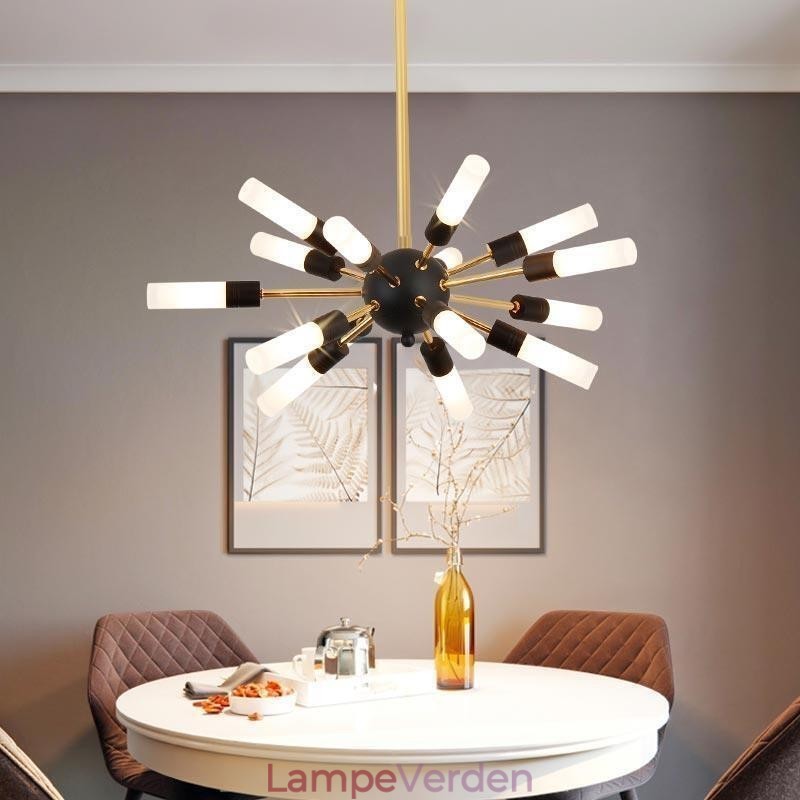 Nordic Pendel Light Creative Rund Lysekrone Lampe