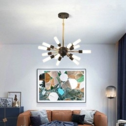 Nordic Pendel Light Creative Rund Lysekrone Lampe