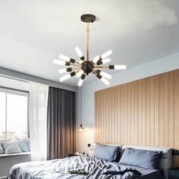 Nordic Pendel Light Creative Rund Lysekrone Lampe