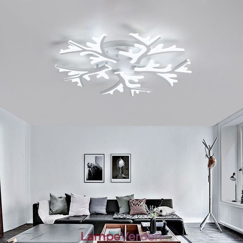 Flush Mount Modern Minimalist Antler Loftslampe