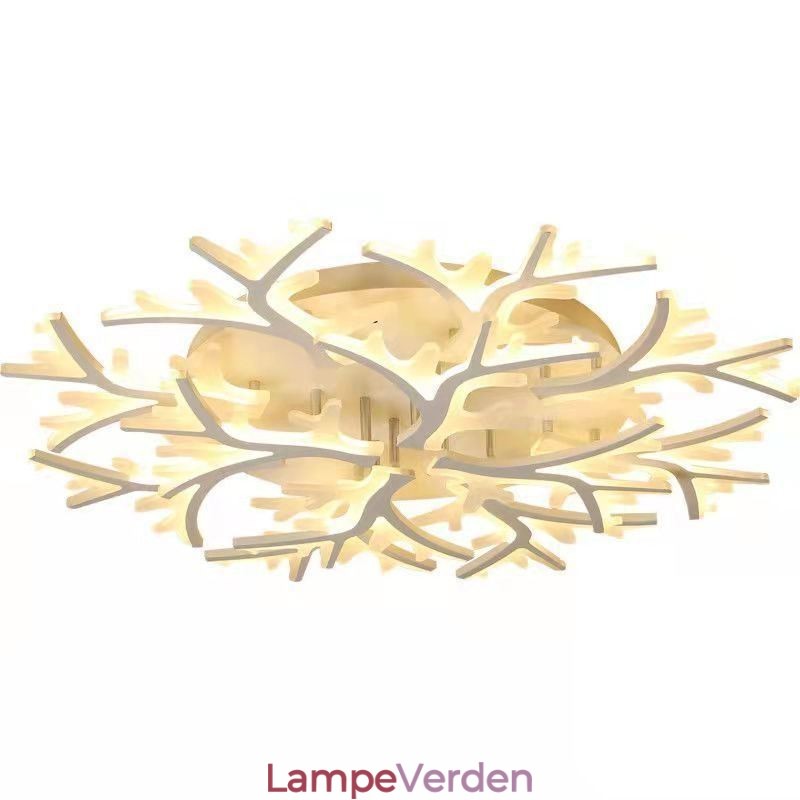 Flush Mount Modern Minimalist Antler Loftslampe