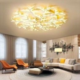 Flush Mount Modern Minimalist Antler Loftslampe