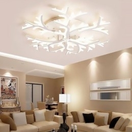 Flush Mount Modern Minimalist Antler Loftslampe