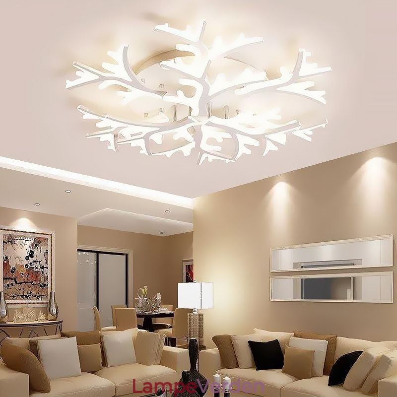 Flush Mount Modern Minimalist Antler Loftslampe