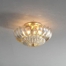 Moderne Flush Mount Lotus Base Loftslampe
