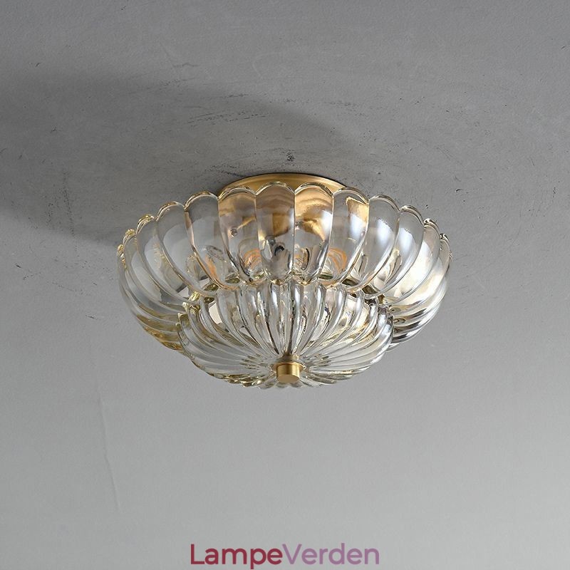 Moderne Flush Mount Lotus Base Loftslampe