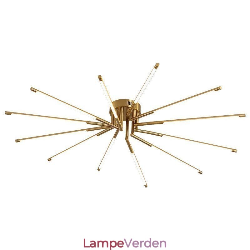 Simple Flush Mount Fireworks Loftslampe