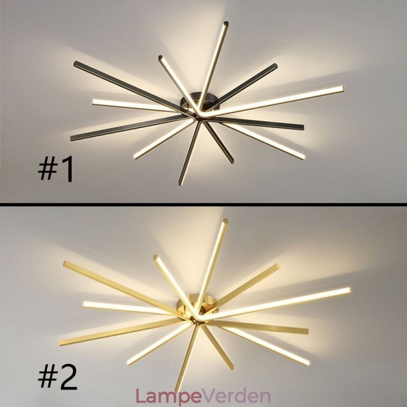 Flush Mount Modern Minimalistisk Fyrværkeri Loftslampe