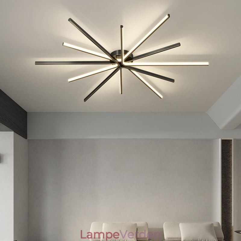 Flush Mount Modern Minimalistisk Fyrværkeri Loftslampe