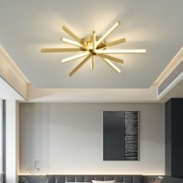 Flush Mount Modern Minimalistisk Fyrværkeri Loftslampe