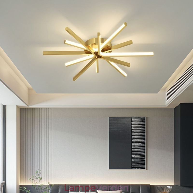 Flush Mount Modern Minimalistisk Fyrværkeri Loftslampe