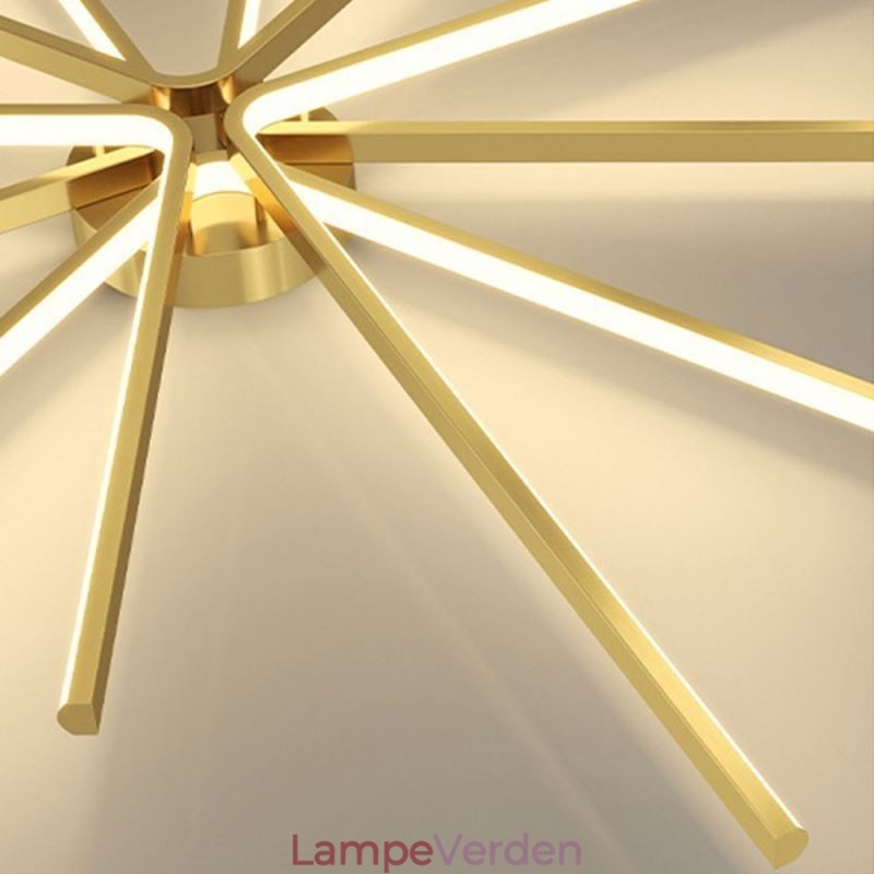 Flush Mount Modern Minimalistisk Fyrværkeri Loftslampe