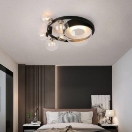 Flush Mount Modern Minimalistisk dekorativt glasloftslys