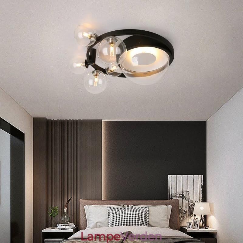 Flush Mount Modern Minimalistisk dekorativt glasloftslys