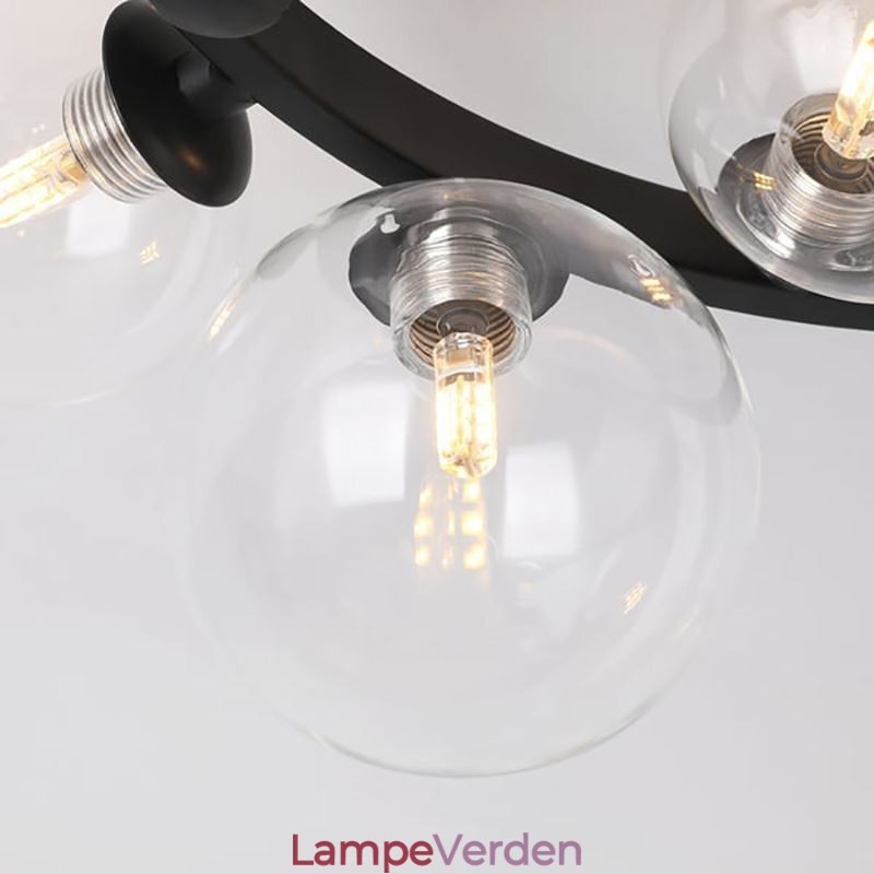 Flush Mount Modern Minimalistisk dekorativt glasloftslys