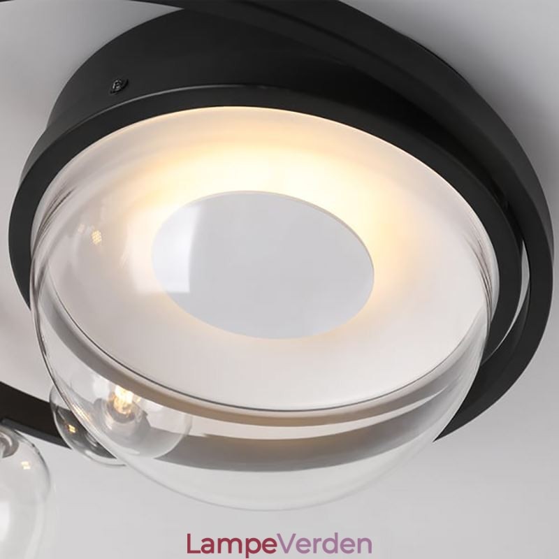 Flush Mount Modern Minimalistisk dekorativt glasloftslys