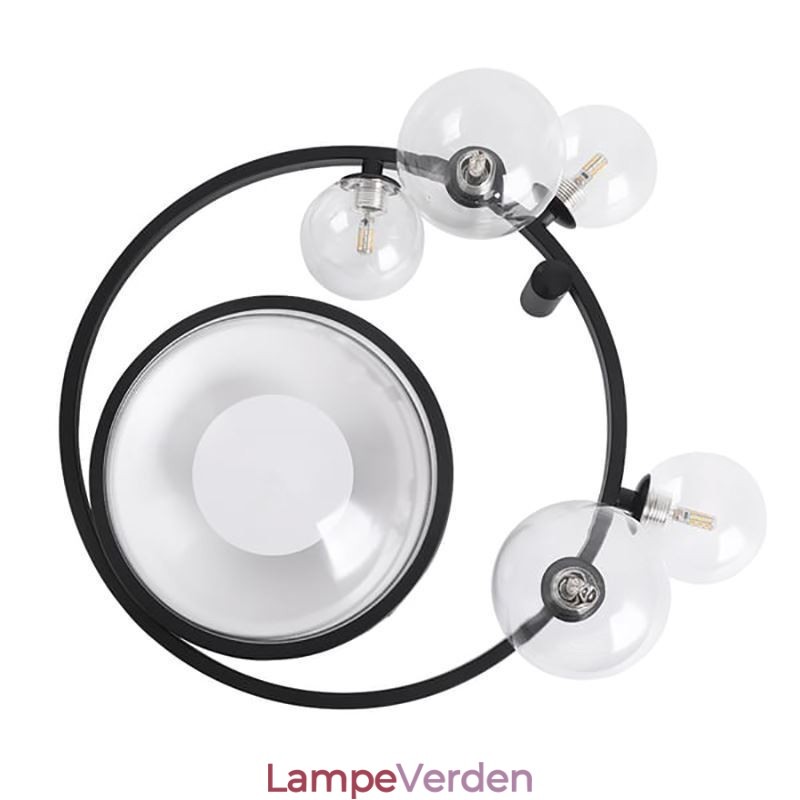 Flush Mount Modern Minimalistisk dekorativt glasloftslys