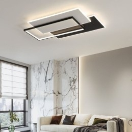 Flush Mount Minimalistisk firkantet akryl loftslampe