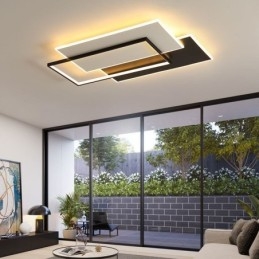Flush Mount Minimalistisk firkantet akryl loftslampe