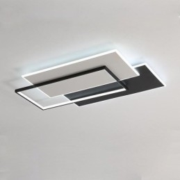 Flush Mount Minimalistisk firkantet akryl loftslampe
