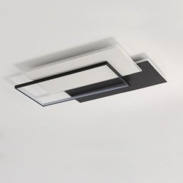 Flush Mount Minimalistisk firkantet akryl loftslampe