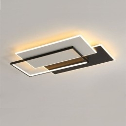 Flush Mount Minimalistisk firkantet akryl loftslampe