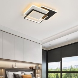 Flush Mount Minimalistisk Akryl Firkantet Loftslampe 40 50cm