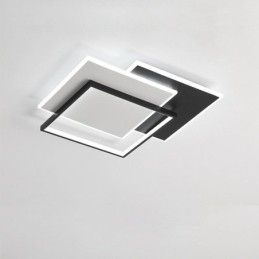Flush Mount Minimalistisk Akryl Firkantet Loftslampe 40 50cm