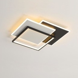 Flush Mount Minimalistisk Akryl Firkantet Loftslampe 40 50cm
