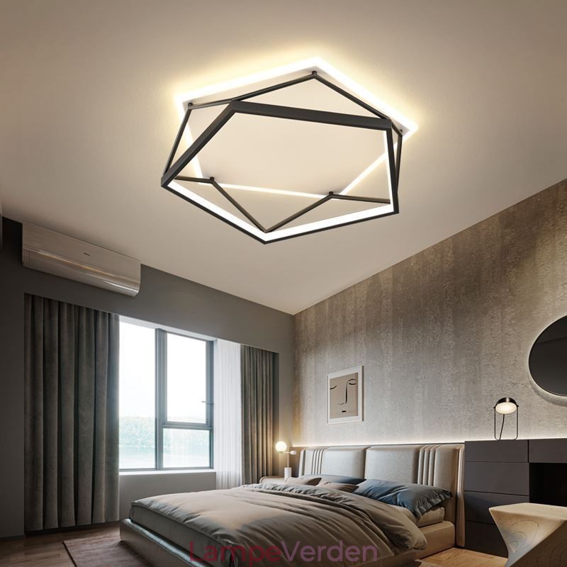 Flush Mount Hollow Tredimensionelt loftslys 55cm