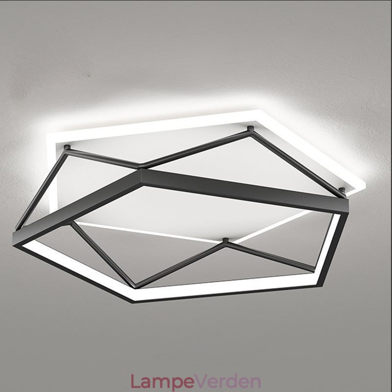 Flush Mount Hollow Tredimensionelt loftslys 55cm