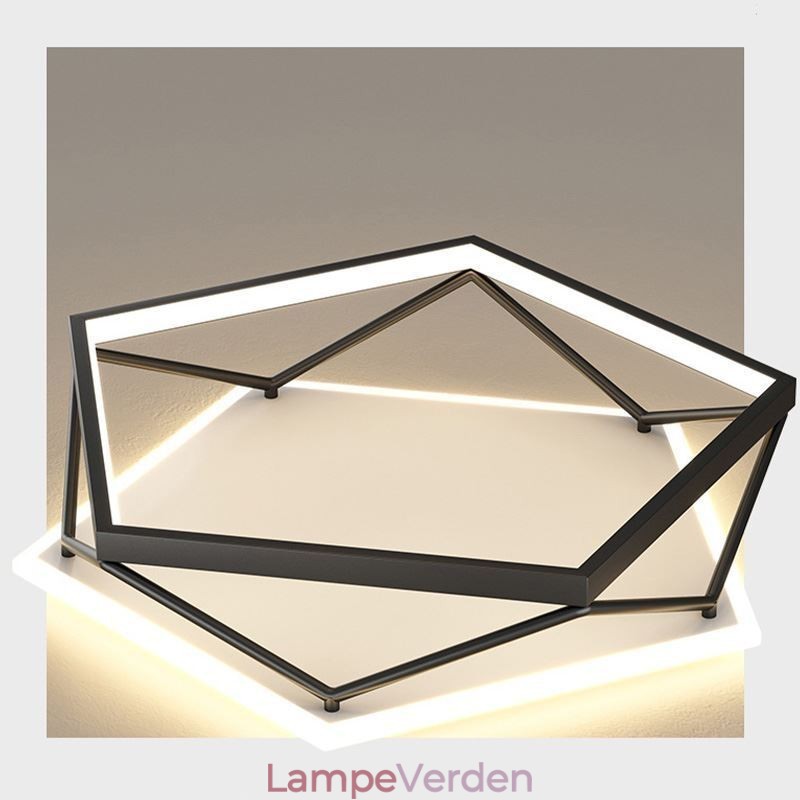 Flush Mount Hollow Tredimensionelt loftslys 55cm