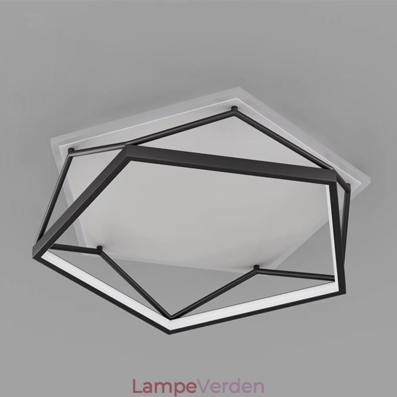 Flush Mount Hollow Tredimensionelt loftslys 55cm
