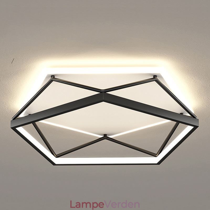 Flush Mount Hollow Tredimensionelt loftslys 55cm
