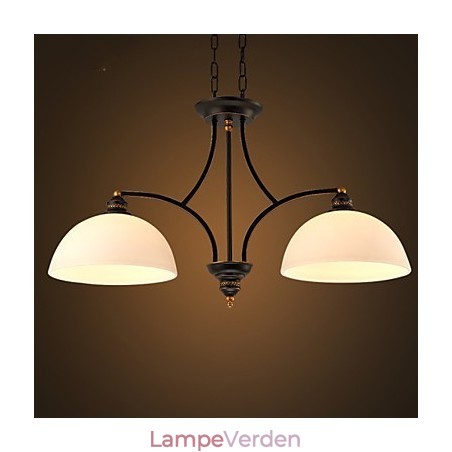 Retro Minimalistiske Loftslamper Europæisk stil Glasloftslamper Lampe