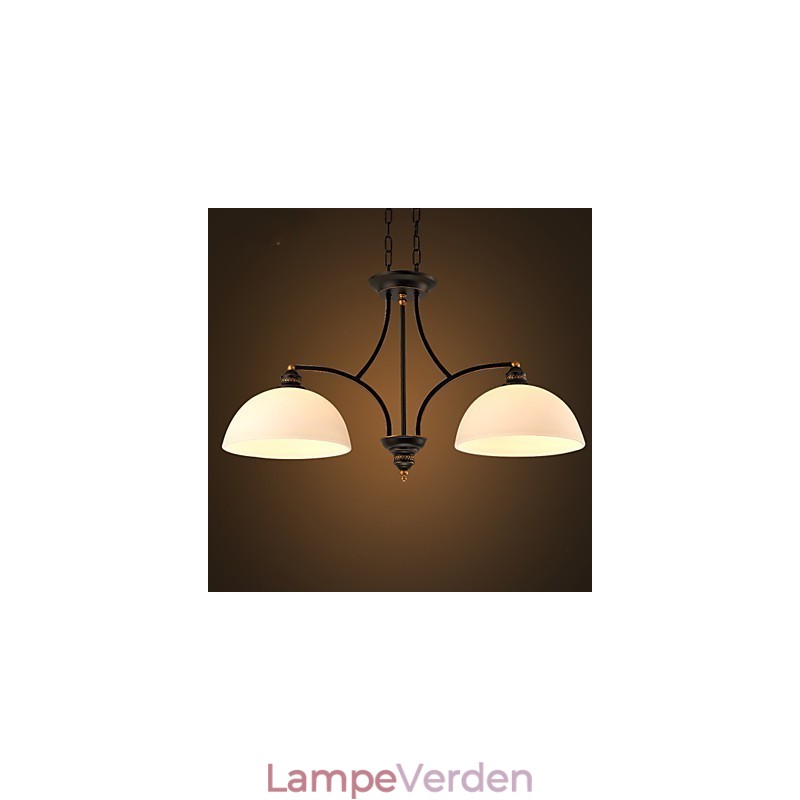 Retro Minimalistiske Loftslamper Europæisk stil Glasloftslamper Lampe