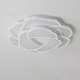 Flush Mount Modern Simple Rose Akryl Loftslampe 52cm