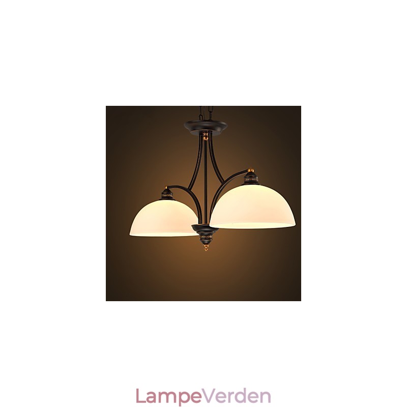 Retro Minimalistiske Loftslamper Europæisk stil Glasloftslamper Lampe