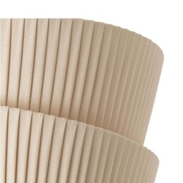 Wabi Sabi Flush Mount French Creme Style dobbeltlags stof lampeskærm Loftslampe