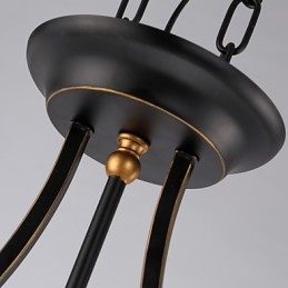 Retro Minimalistiske Loftslamper Europæisk stil Glasloftslamper Lampe