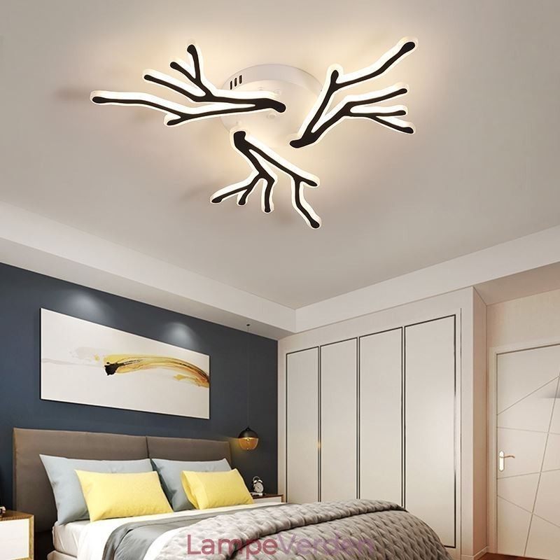 Flush Mount Acryl Branch Loftslampe